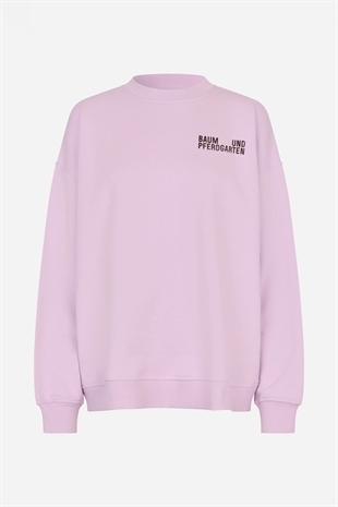 Baum und Pferdgarten - Julle sweatshirt Lilac pink