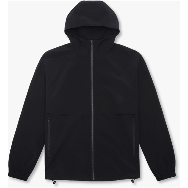 7 days active - Tech hooded jacket Black