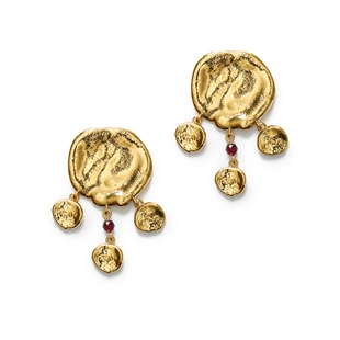 ANNI LU - Dream catcher earrings Gold 
