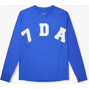 7 days active - Long sleeve training tee Dazzling blue