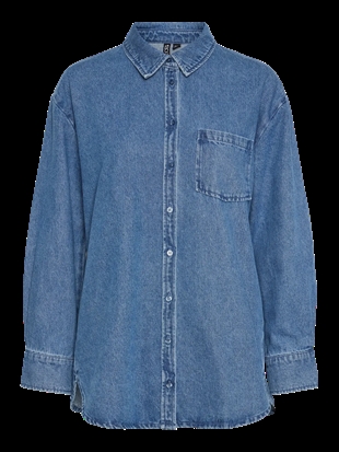 Pieces - BCmaise denim shirt Medium blue denim