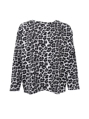 Black colour - Bcava sweatshirt Grey leo