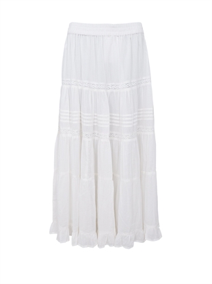 Black colour - BCharriet skirt Off white