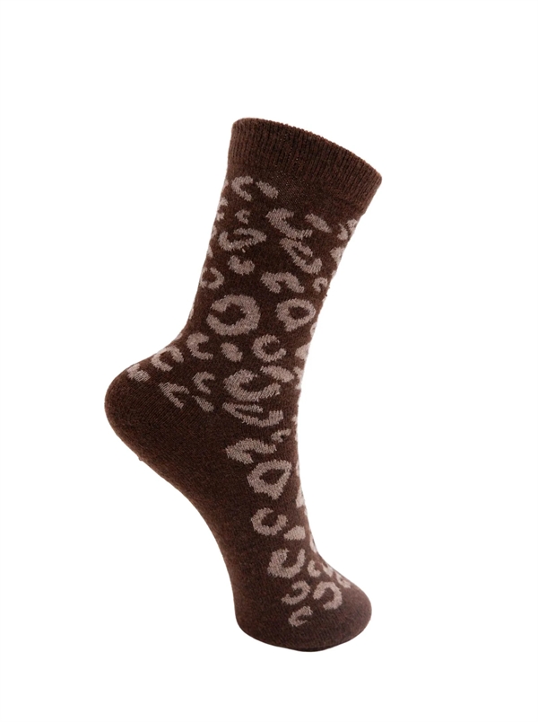 Black colour - BCkaleen wool socks Mocca