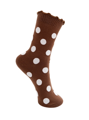 Black colour - BCmaike sock Mocca dot