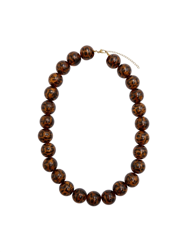 Black colour - BCnilu necklace Coffee leo 
