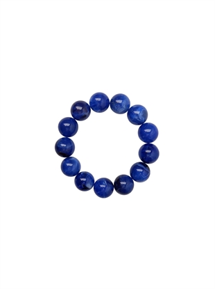 Black colour - BCmilova bracelet Lapis blue