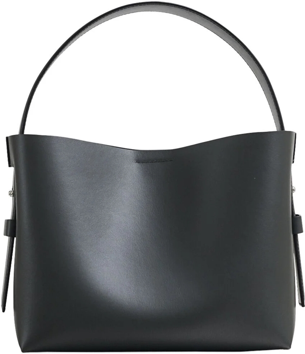 Second female - Leata leather bag Black