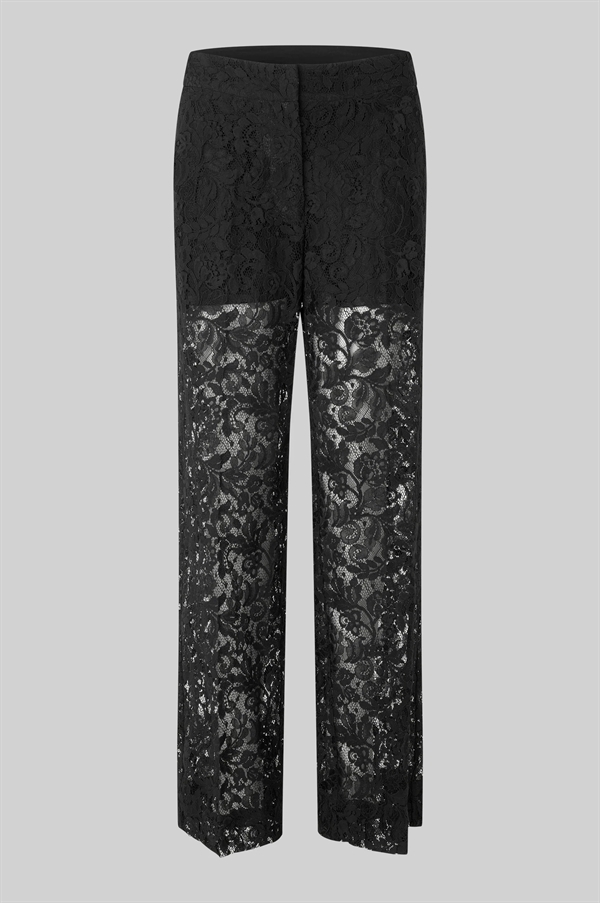 Second female - Border trousers Black 