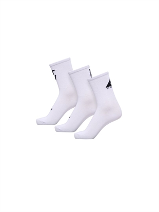 Halo - Cotton socks White/black