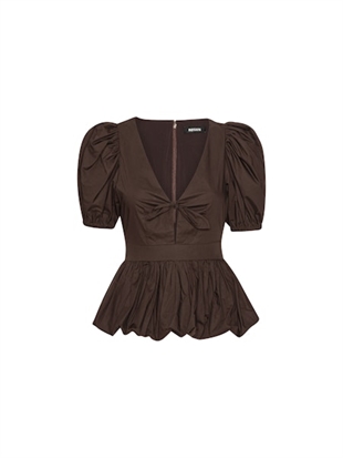 Rotate - Puff sleeve bubble top Molé