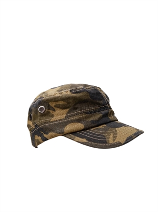 Black colour - BCglenna camouflage cap