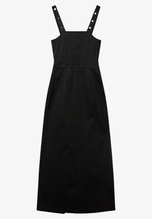 Blanche - Noir Denim Dress Black