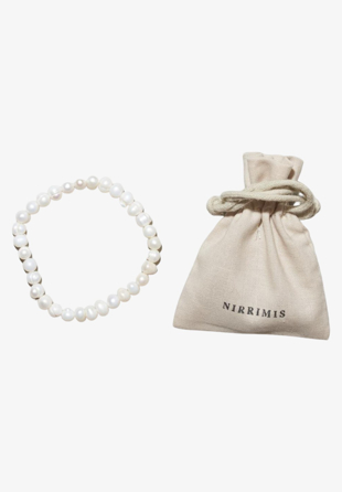 Nirrimis - Armbånd Pearl white