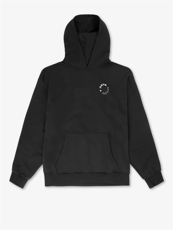 7 days active - Organic hoodie Black