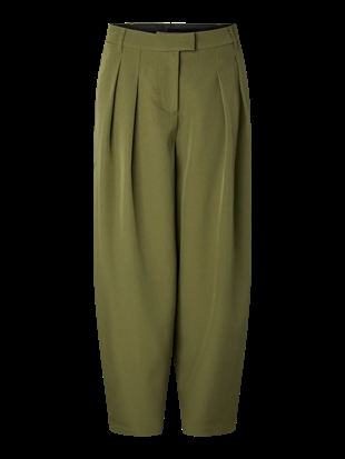 Pieces - PColivia barrel pants Sphagnum