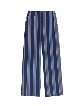 APOF - Stefani pants Structured stripe