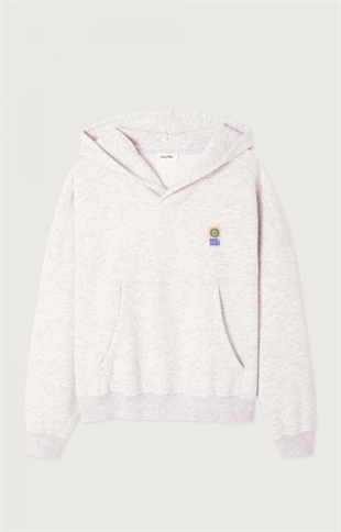 American vintage - Baptown hoodie Heather grey