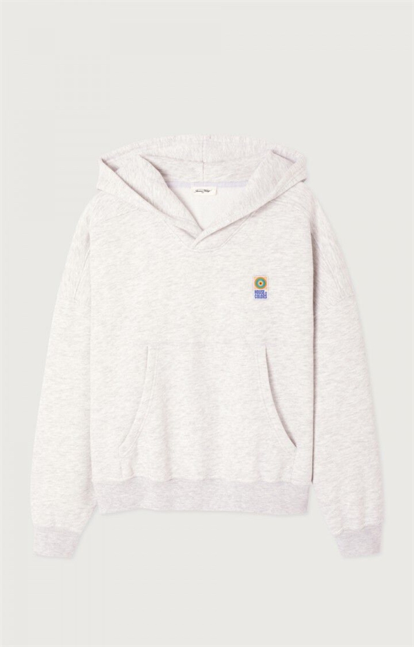 American vintage - Baptown hoodie Heather grey