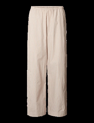 Studio feder - Bella pants poplin Brown beach stripe