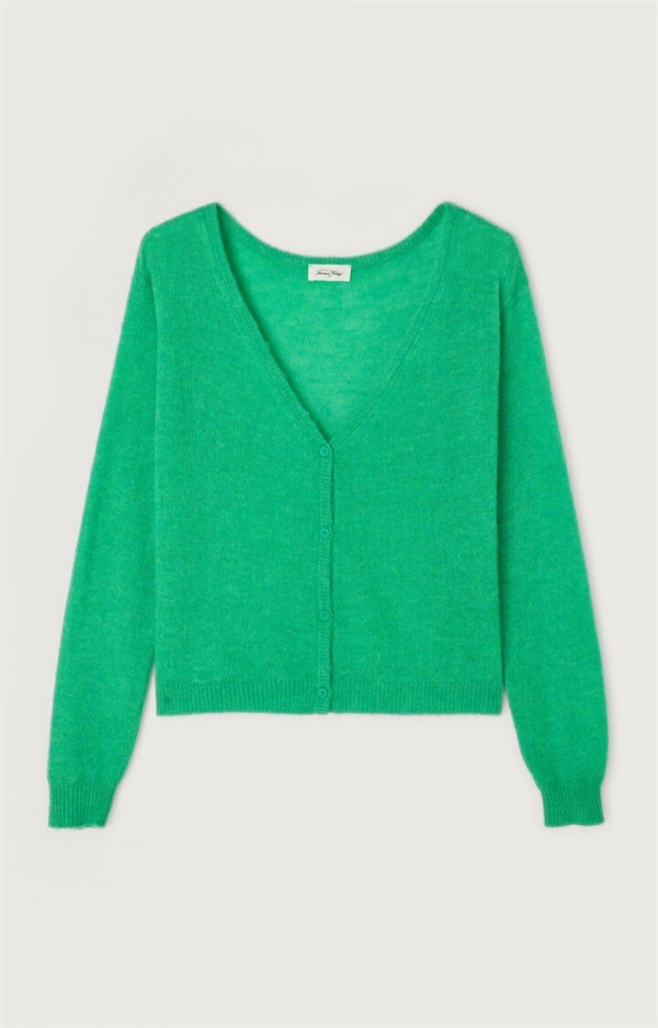 American Vintage - Dumy cardigan Green melange