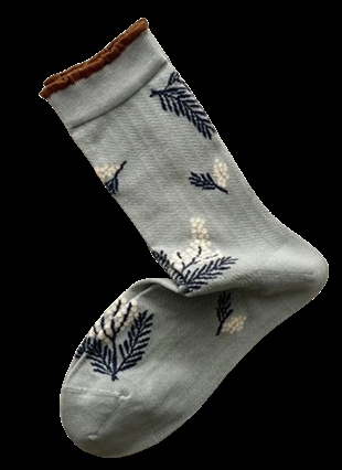 Plissé - Derris sock Grey