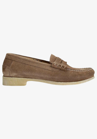 DICO - Loafer Penny Crepe Suede Honey