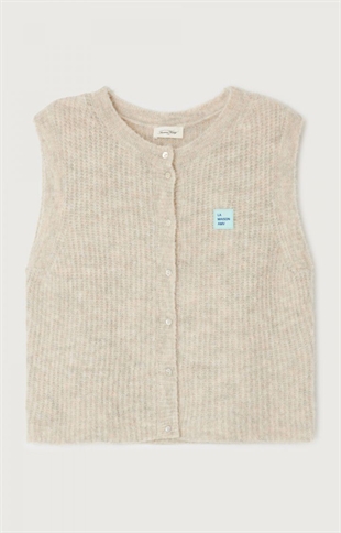 American vintage - East vest Powder snow melange