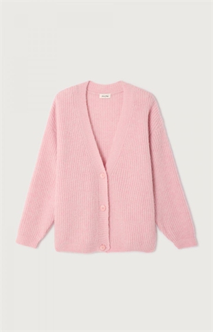 American vintage - East cardigan Candy cotton melange