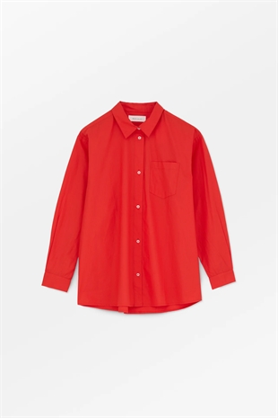 Skall - Edgar shirt Bright red