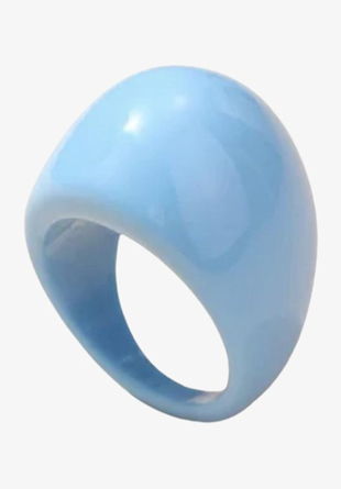 Chunky Ring Bubble Light Blue