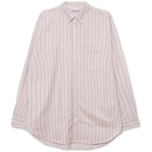 H2OFagerholt - Holiday shirt Dusty rose stripe