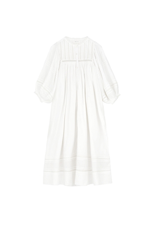 Skall Studio - Florentine dress Optic white