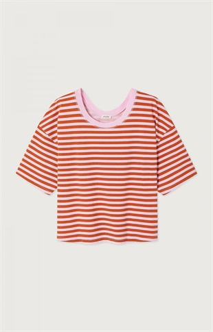 American vintage - Gixy t-shirt Candy stripes