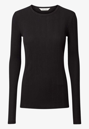 gai + lisva - Thyra L/S Cotton Top Black