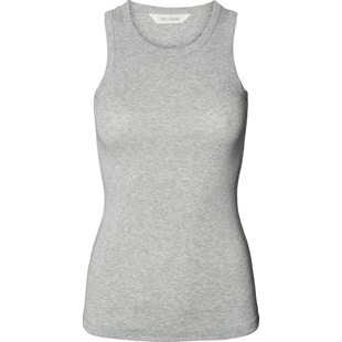 Gai + lisva - Alberte top Light grey melange
