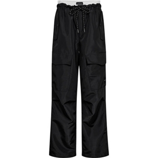 Haute l'amitié - Cargo pull on trouser Black