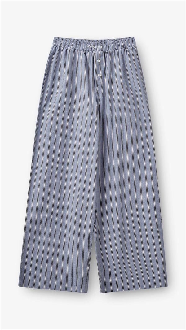 H2O Fagerholt - Holiday pants Dark blue stripe