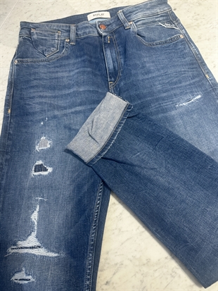 Replay - Marty jeans Medium blue distressed