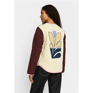 Selfhood - Quilted jacket Burgundy