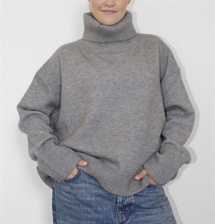 Boii - Olga strik Middle grey