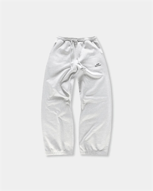 Bareen - Sweatpants logo Cloudy grey