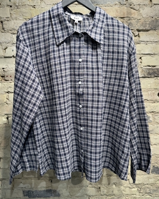 Boii - Tinsi check shirt Grey/navy