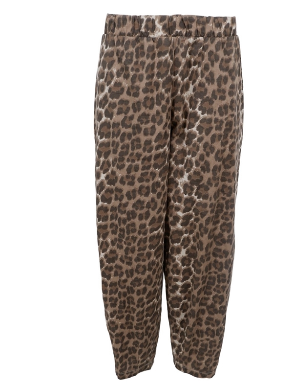 Black colour - Bcabbie barrel pants Leopard