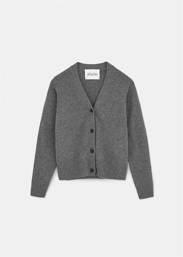 Aiayu - Ingrid cashmere cardigan Stormy