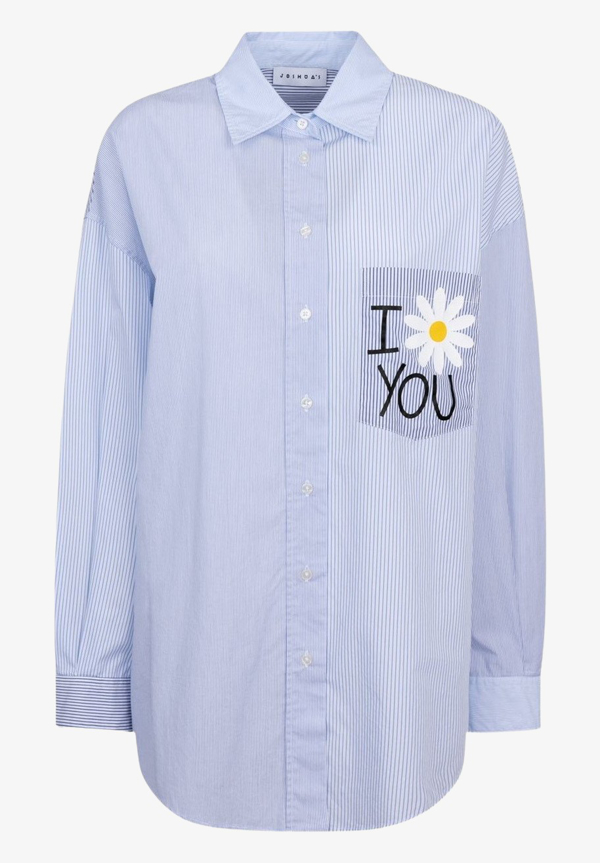 Joshua Sanders - Stripes Daisy Shirt Multi