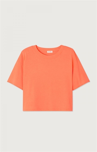 American Vintage - Lopintale tee Fluorescent orange