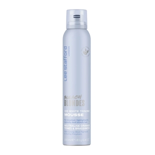 Lee Stafford - Bleach blondes ice white toning mousse 200ml