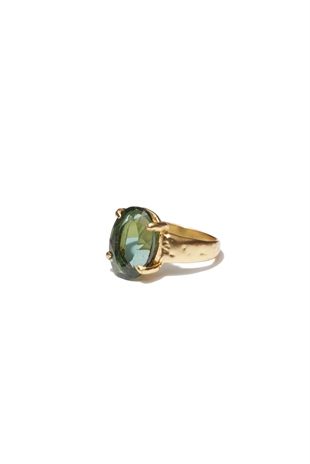 Mimi et toi - Matin dark green ring