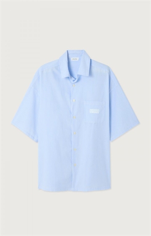 American vintage - Eluabird shirt Blue stripes